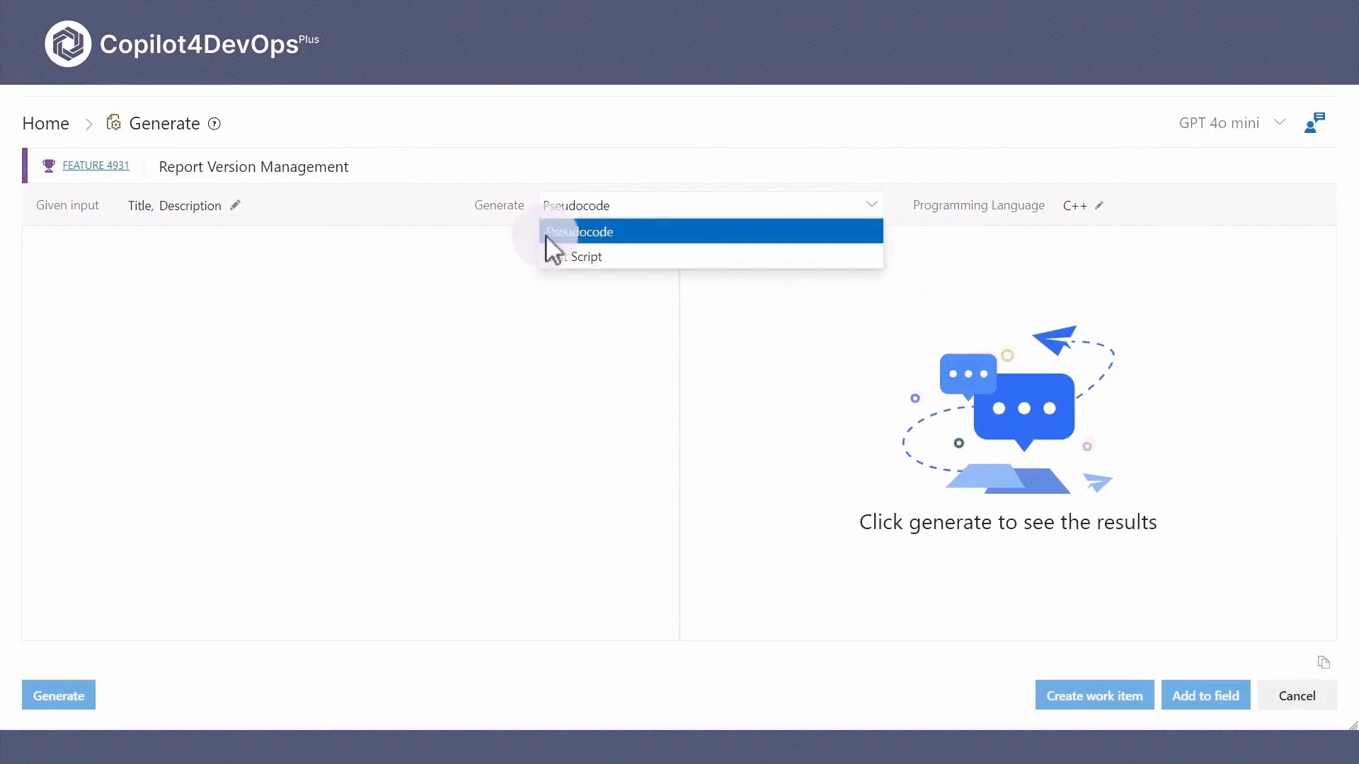 AI Driven Code Generation