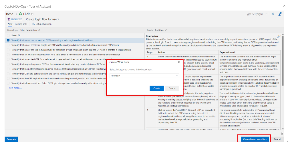 Publish Test Case in Azure DevOps