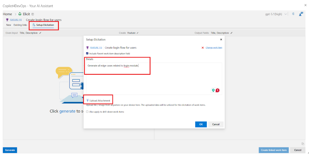 Setting up Elicitation in Copilot4DevOps