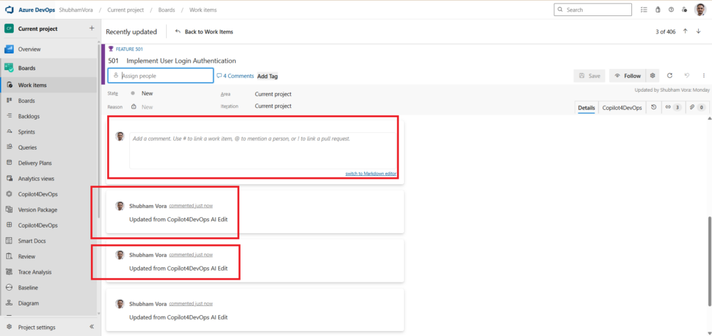 Comments and discussion