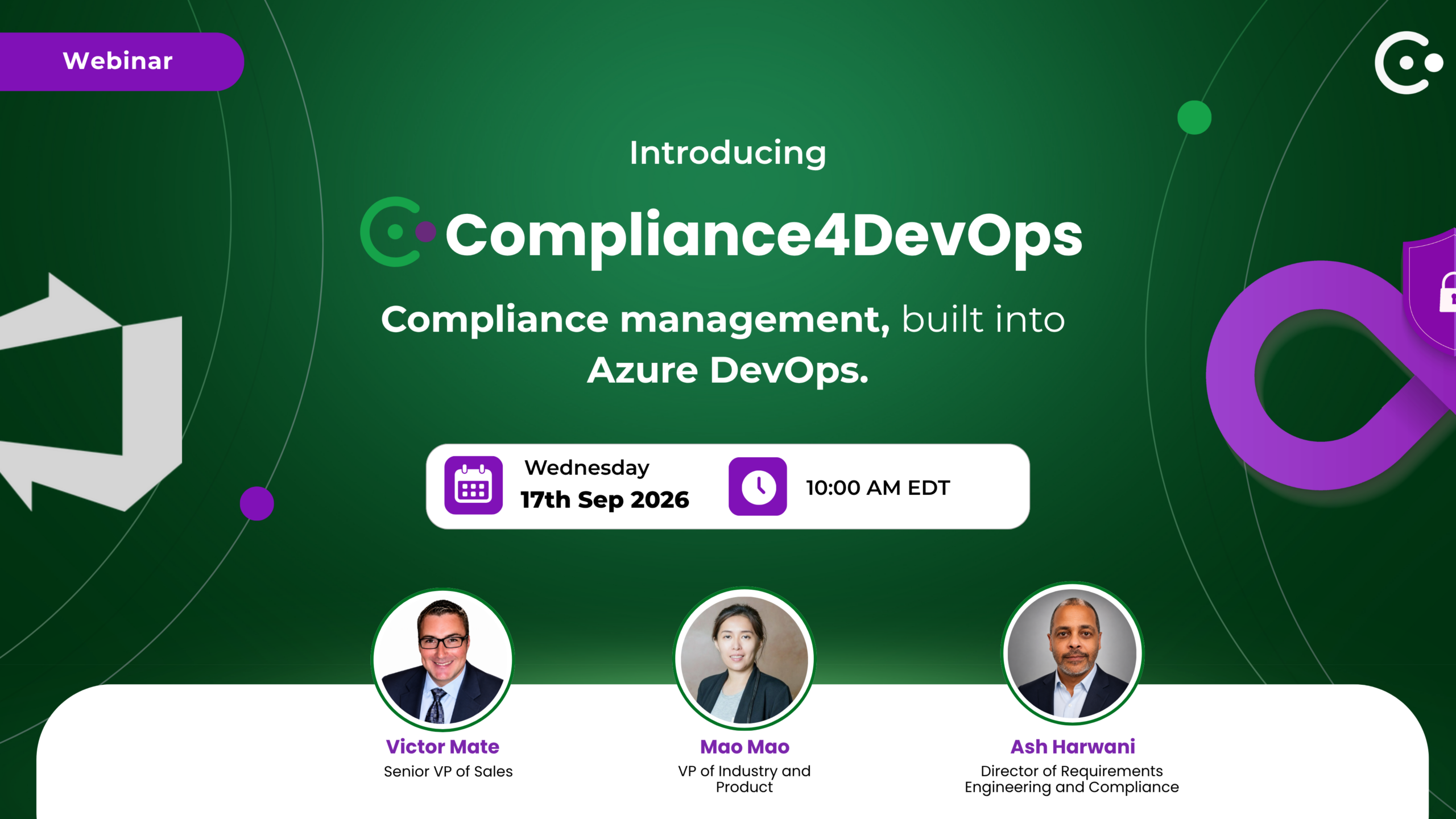 Webinar title